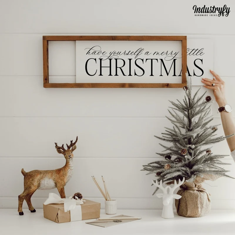 Landhaus Schild | Have yourself a merry little christmas