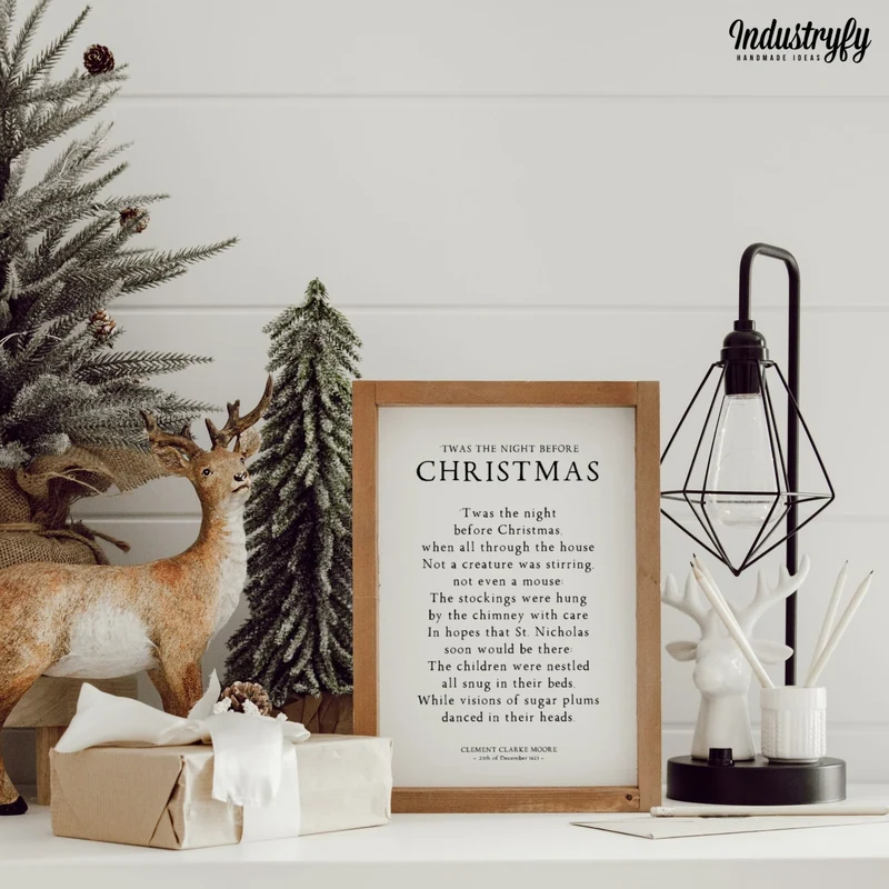 Landhaus Schild | 'Twas the night before christmas