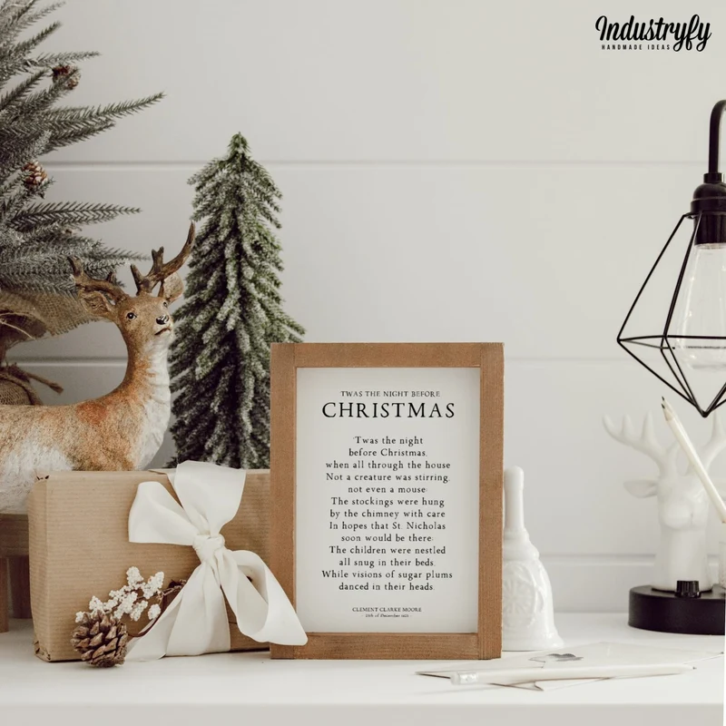 Landhaus Schild | 'Twas the night before christmas
