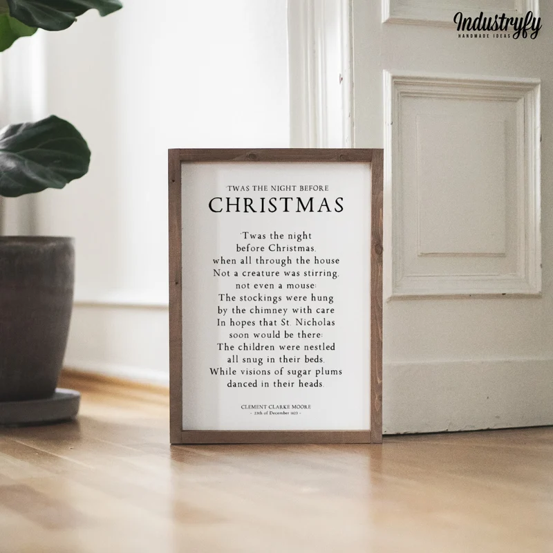 Landhaus Schild | 'Twas the night before christmas