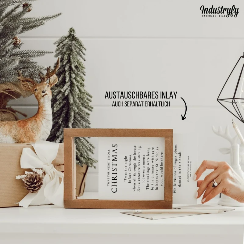 Landhaus Schild | 'Twas the night before christmas