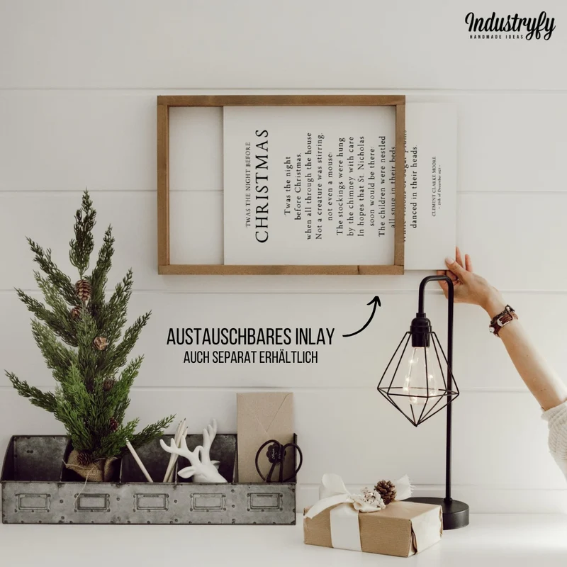Landhaus Schild | 'Twas the night before christmas