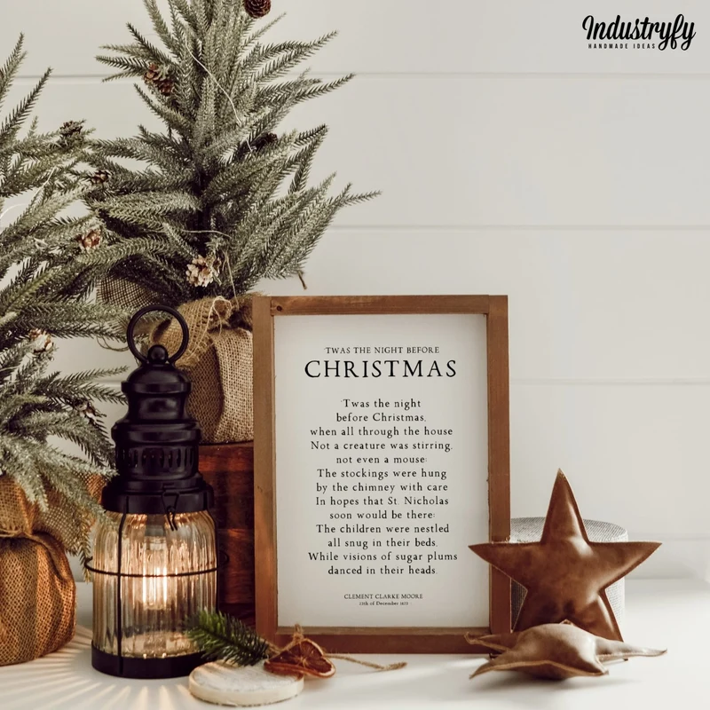 Landhaus Schild | 'Twas the night before christmas