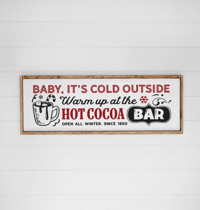 Landhaus Schild | Hot Cocoa Bar