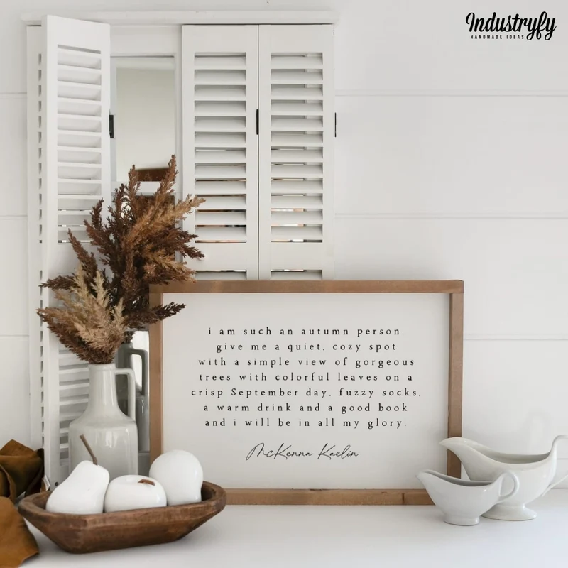 Landhaus Schild | Crisp september day