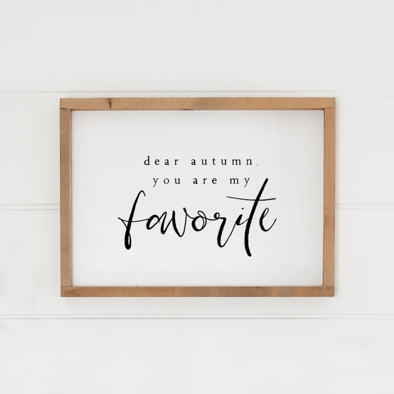 Landhaus Schild | Dear autumn