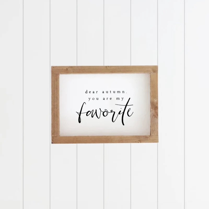 Landhaus Schild | Dear autumn