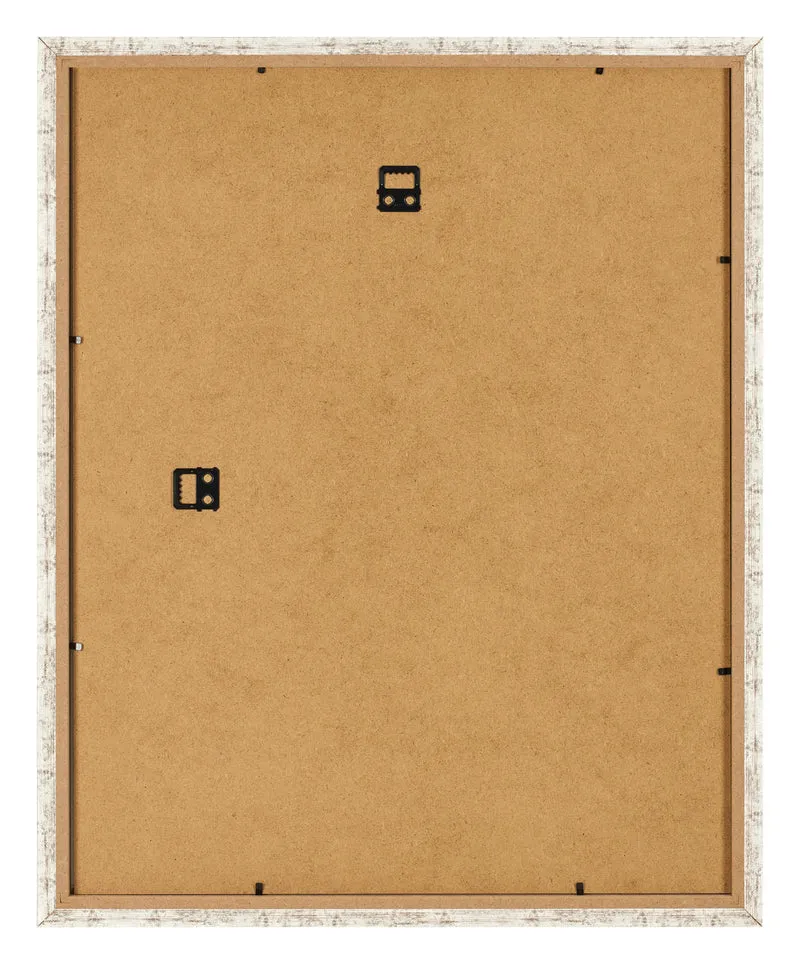 Bilderrahmen 40x45 cm - Weiß Vintage - MDF - Bologna
