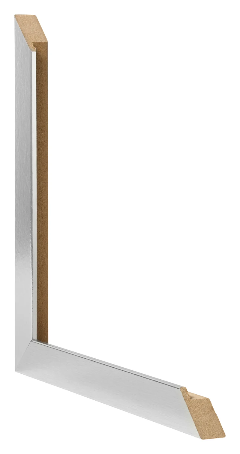 Bilderrahmen 25x25 cm - Edelstahl - MDF - Bologna