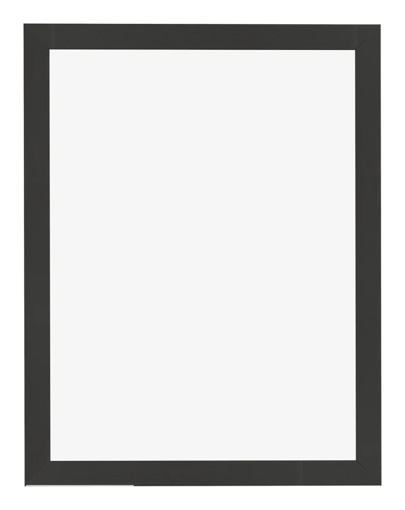 Bilderrahmen 24x32 cm - Schwarz Gemasert - MDF - Bologna