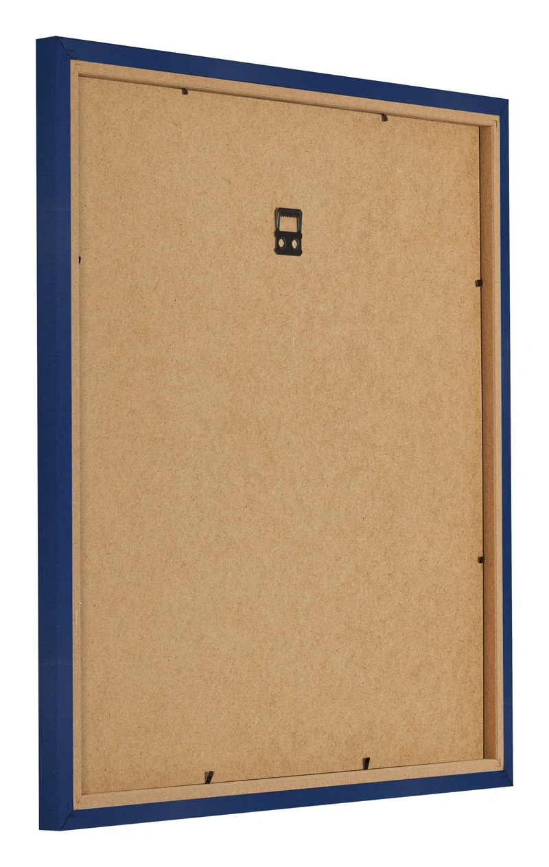 Bilderrahmen 40x40 cm - Dunkelblau Gewischt - MDF - Bologna