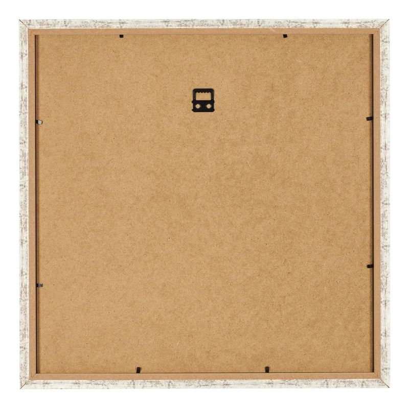 Bilderrahmen 60x60 cm - Weiß Vintage - MDF - Bologna