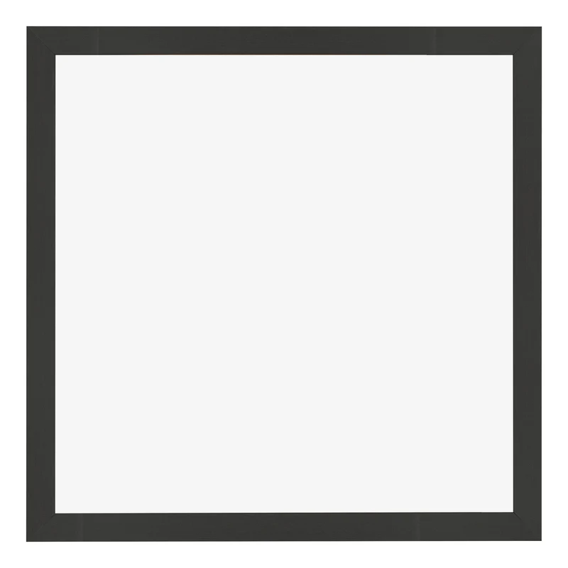 Bilderrahmen 25x25 cm - Schwarz Gemasert - MDF - Bologna