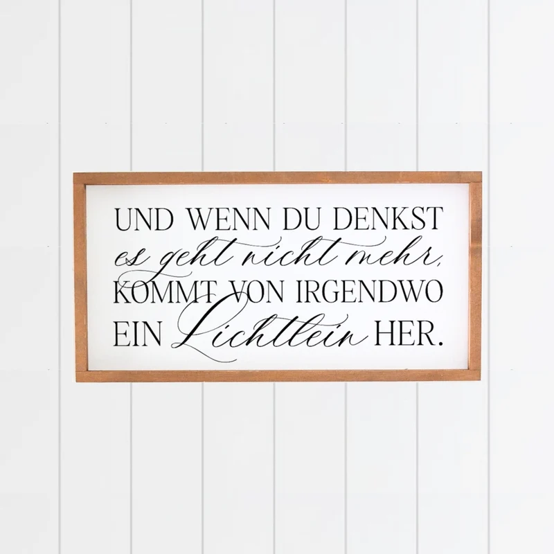 Landhaus Schild | Lichtlein