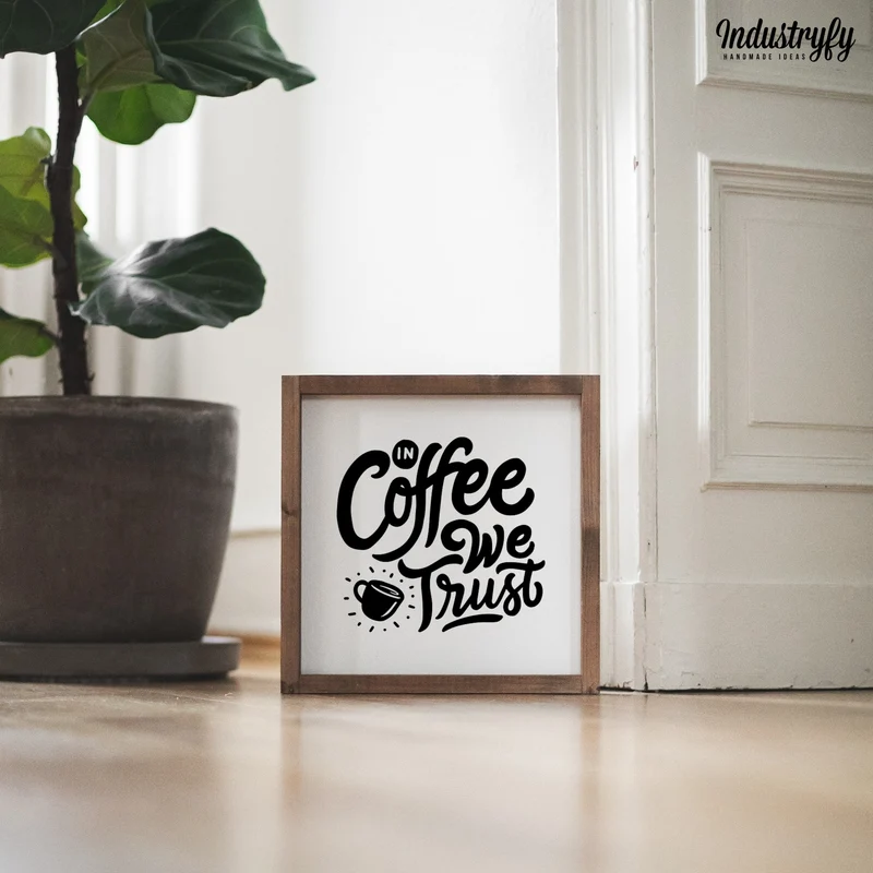 Landhaus Schild | In coffee we trust