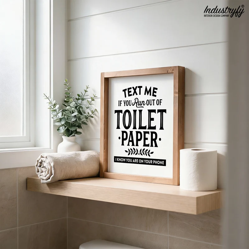 Landhaus Schild | Toilet Paper