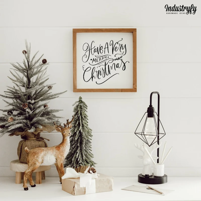 Landhaus Schild | Have a very merry christmas