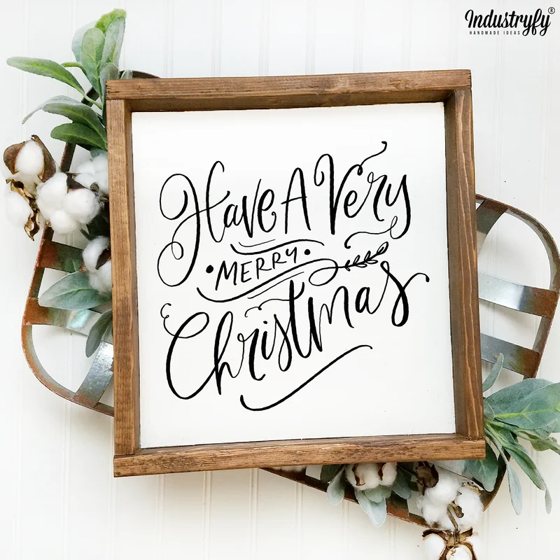 Landhaus Schild | Have a very merry christmas