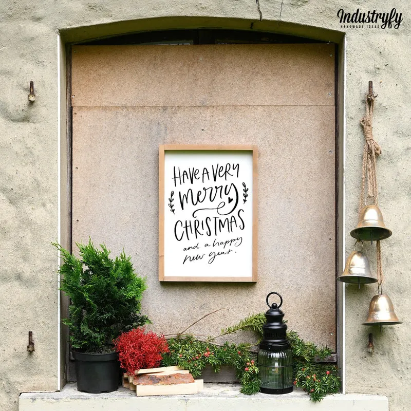 Landhaus Schild | Have a very merry christmas