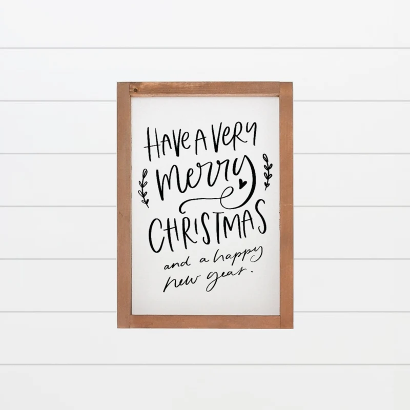 Landhaus Schild | Have a very merry christmas