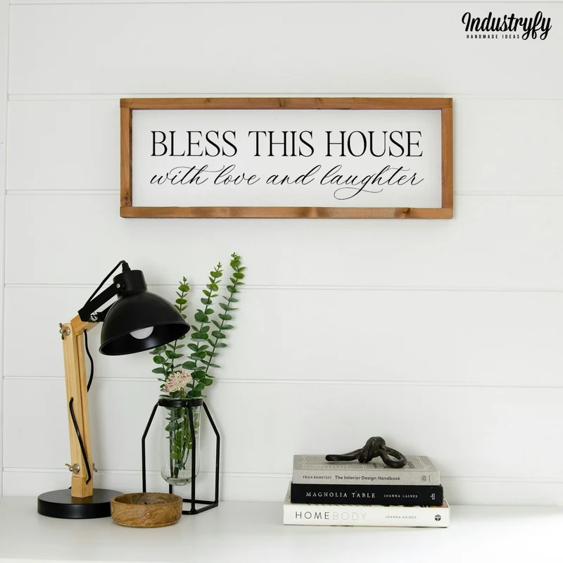 Landhaus Schild | Bless this house No1