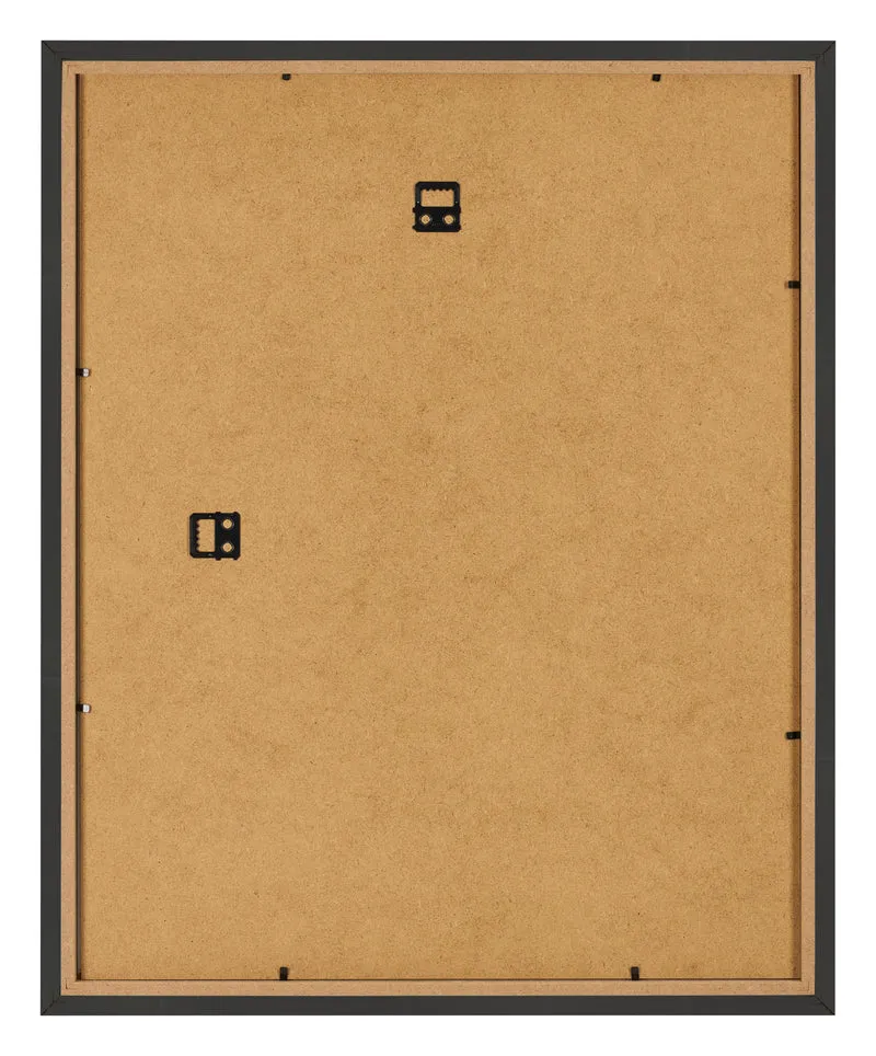 Bilderrahmen 20x25 cm - Schwarz Gemasert - MDF - Bologna