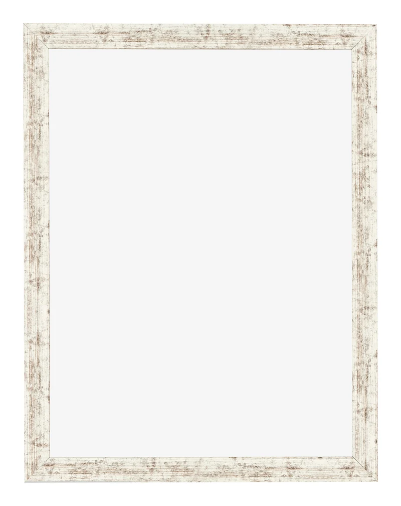 Bilderrahmen 48x64 cm - Weiß Vintage - MDF - Bologna