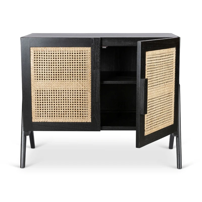 Kommode Storage Dressoir Schwarz - DETJER