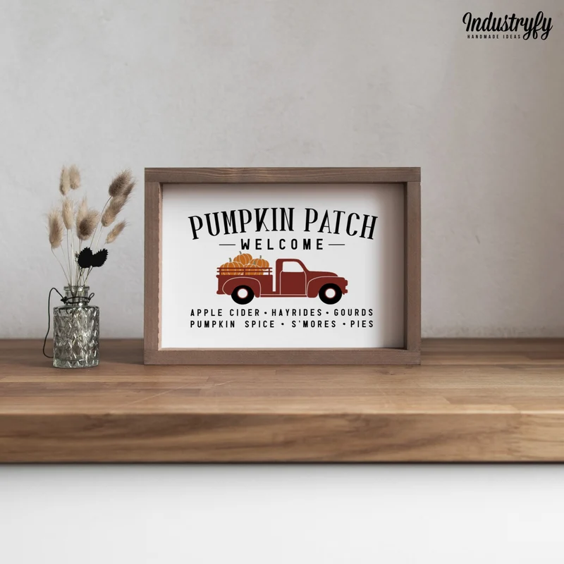 Landhaus Schild | Pumpkin Patch Truck