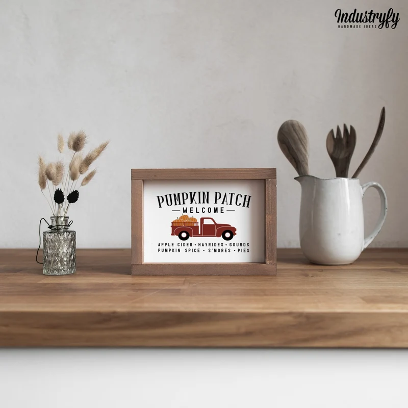 Landhaus Schild | Pumpkin Patch Truck