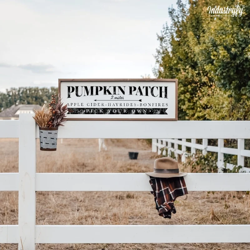 Landhaus Schild | Pumpkin Patch