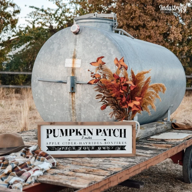 Landhaus Schild | Pumpkin Patch