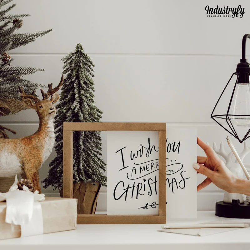 Landhaus Schild | I wish you a merry christmas