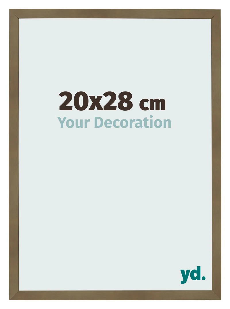Bilderrahmen 20x28 cm - Bronze Dekor - MDF - Bologna