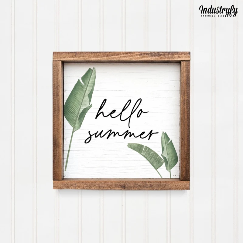 Landhaus Schild | Hello summer
