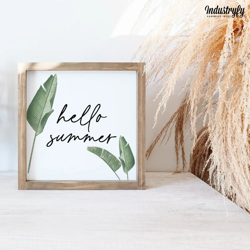 Landhaus Schild | Hello summer