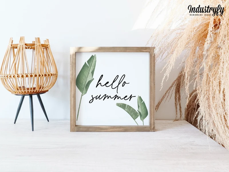 Landhaus Schild | Hello summer