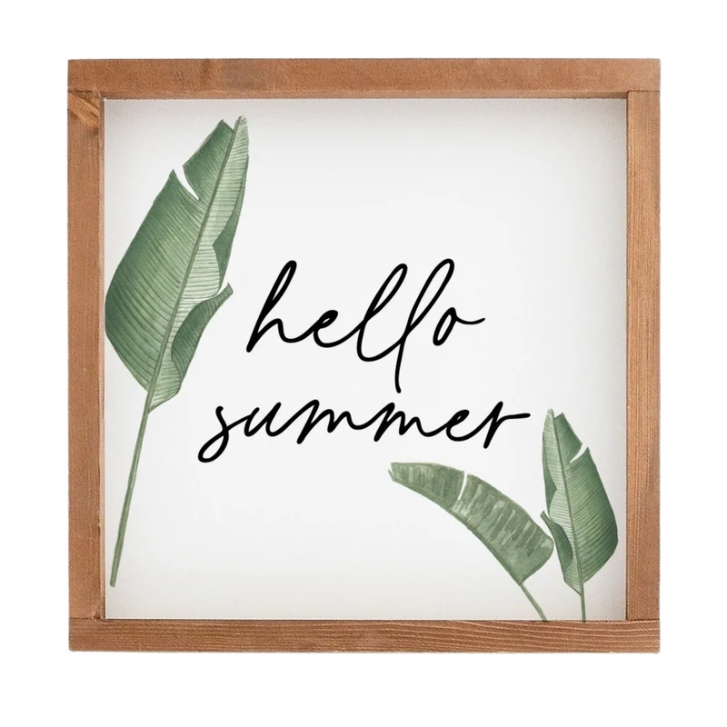 Landhaus Schild | Hello summer