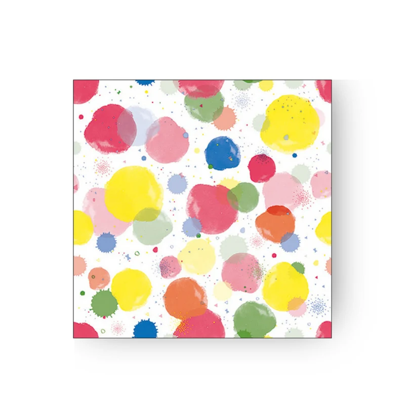 Papierserviette M - Splash dots