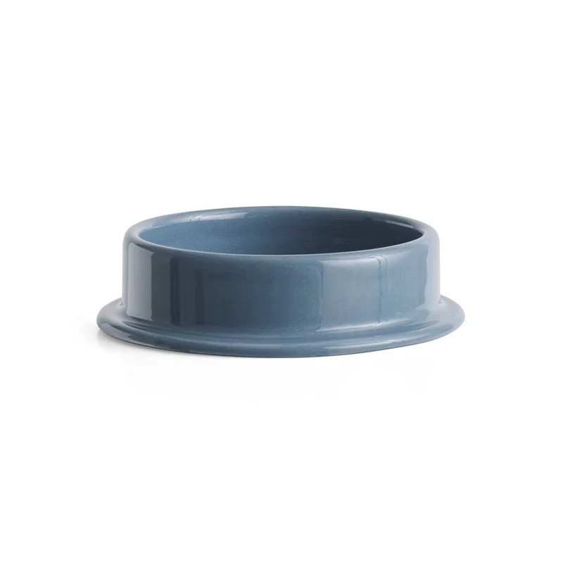 Kerzenhalter Column Candleholder Dusty Blue Medium - HAY