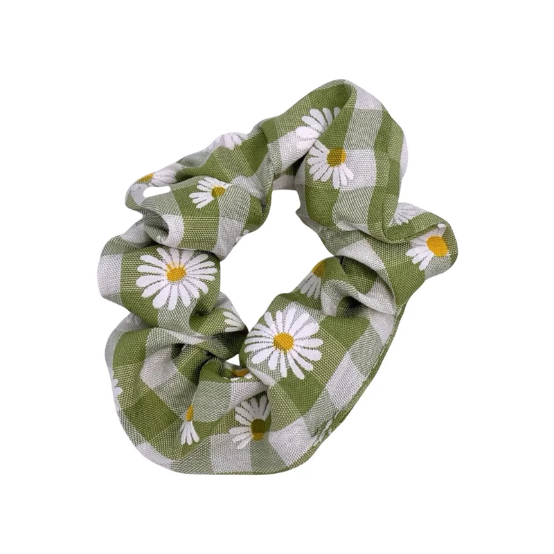 Scrunchie - Haargummi - Daisy - versch. Farben