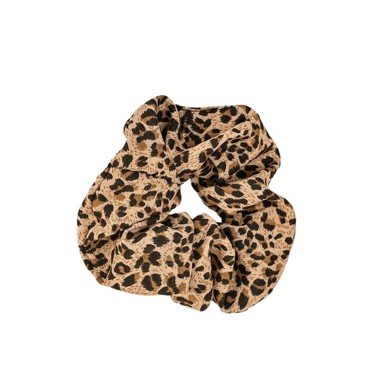 Scrunchie - Haargummi - Leo Muster