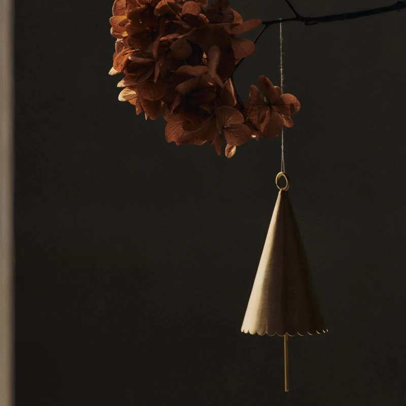 Cone Bell Christbaumschmuck Glocken 2er-Set - ferm LIVING