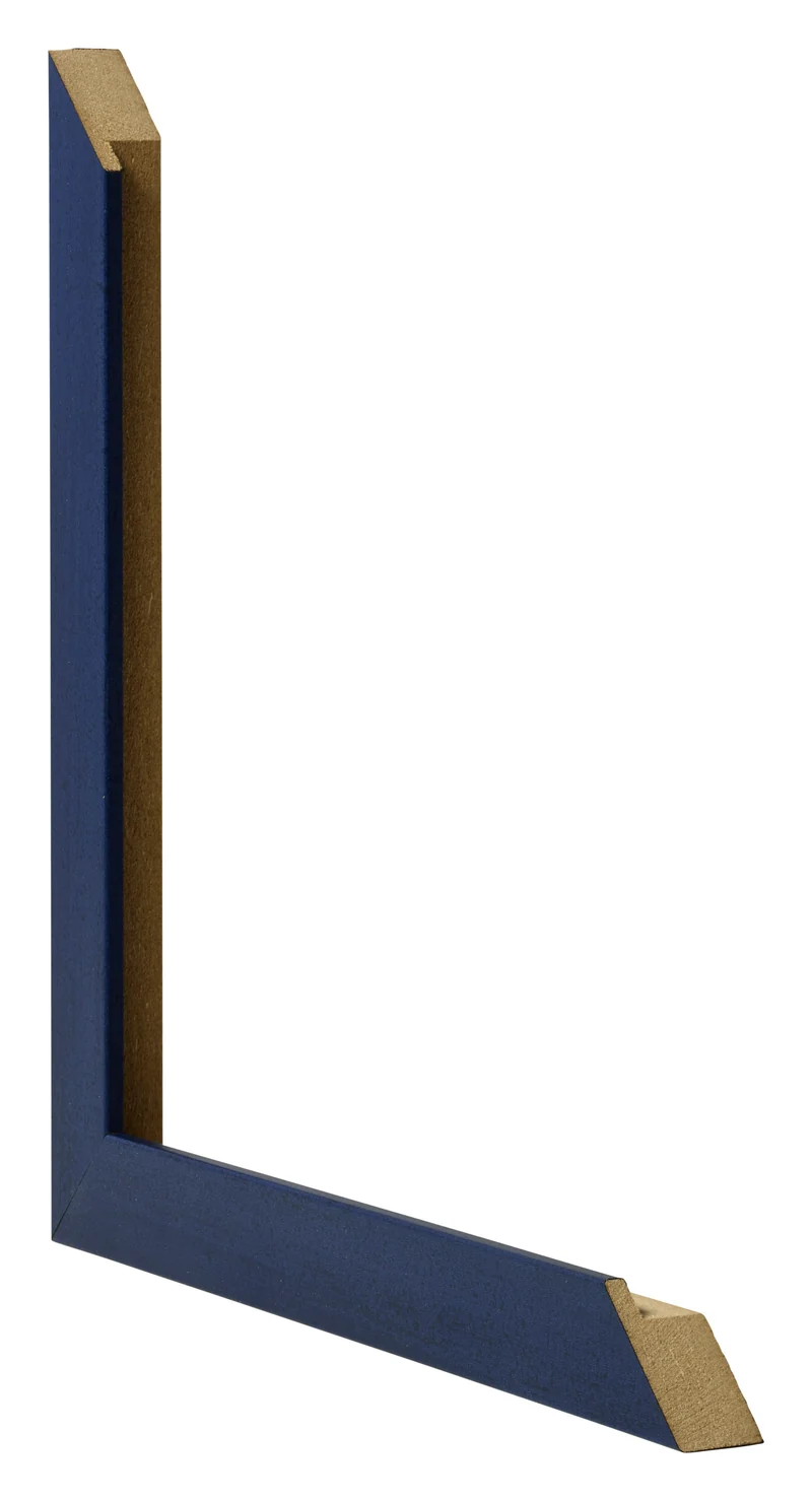 Bilderrahmen 46x61 cm - Dunkelblau Gewischt - MDF - Bologna