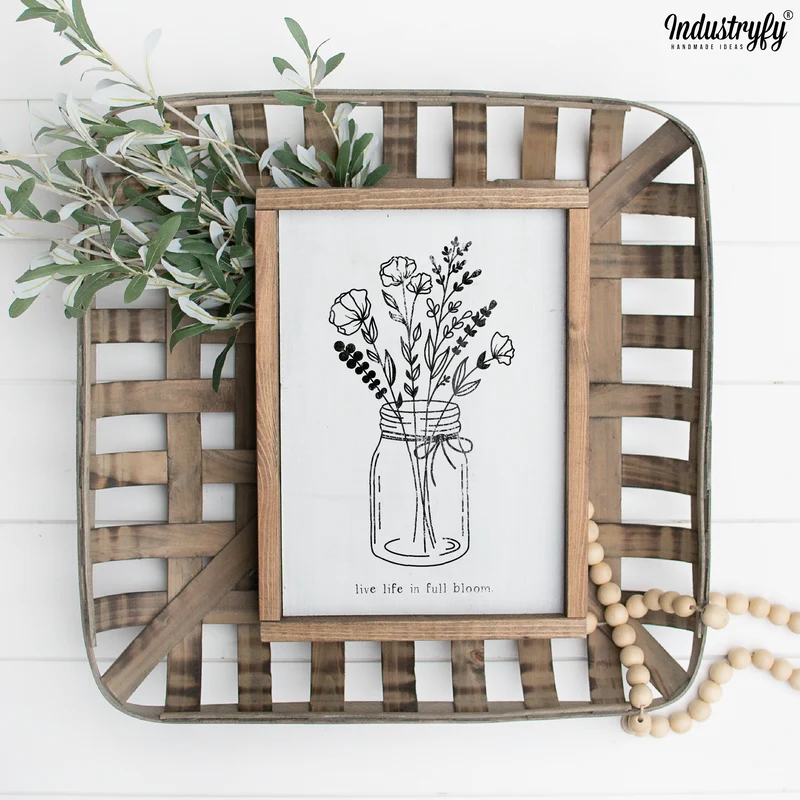 Landhaus Schild | Live life in full bloom