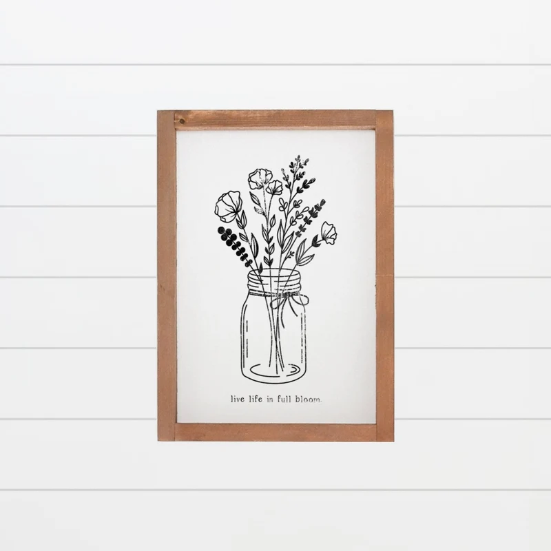 Landhaus Schild | Live life in full bloom