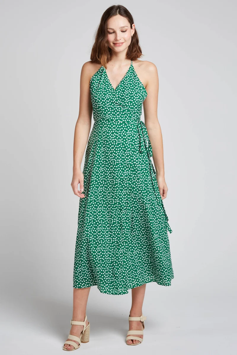 Kleid - DAISY - rückenfrei Blumenmuster