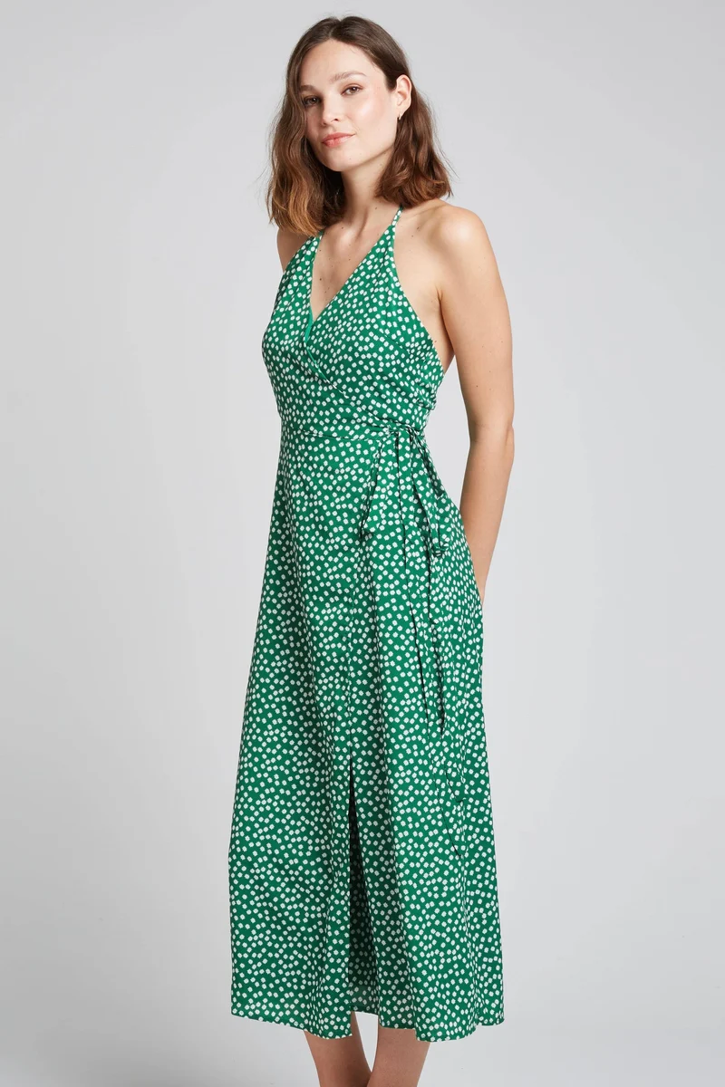 Kleid - DAISY - rückenfrei Blumenmuster