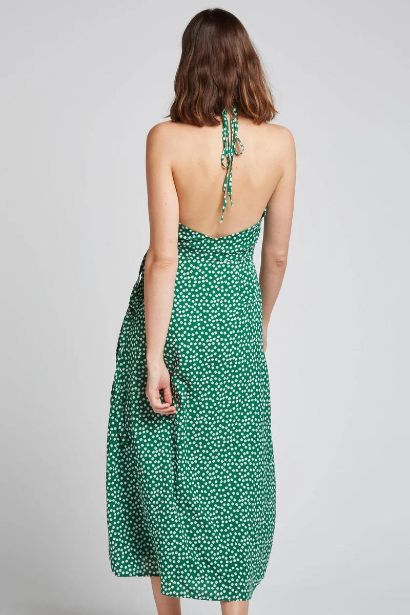 Kleid - DAISY - rückenfrei Blumenmuster