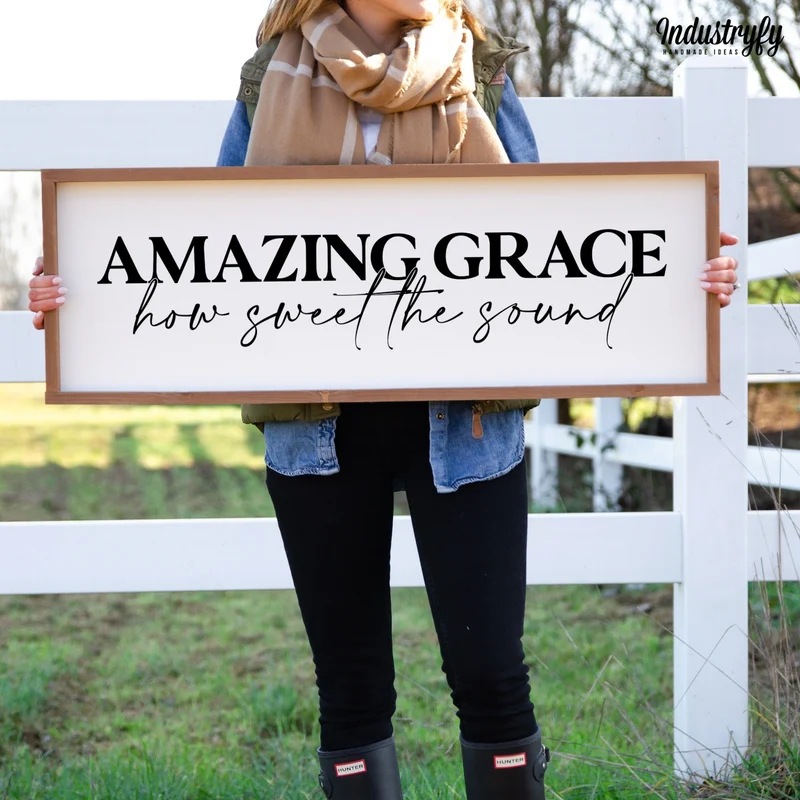 Landhaus Schild | Amazing grace